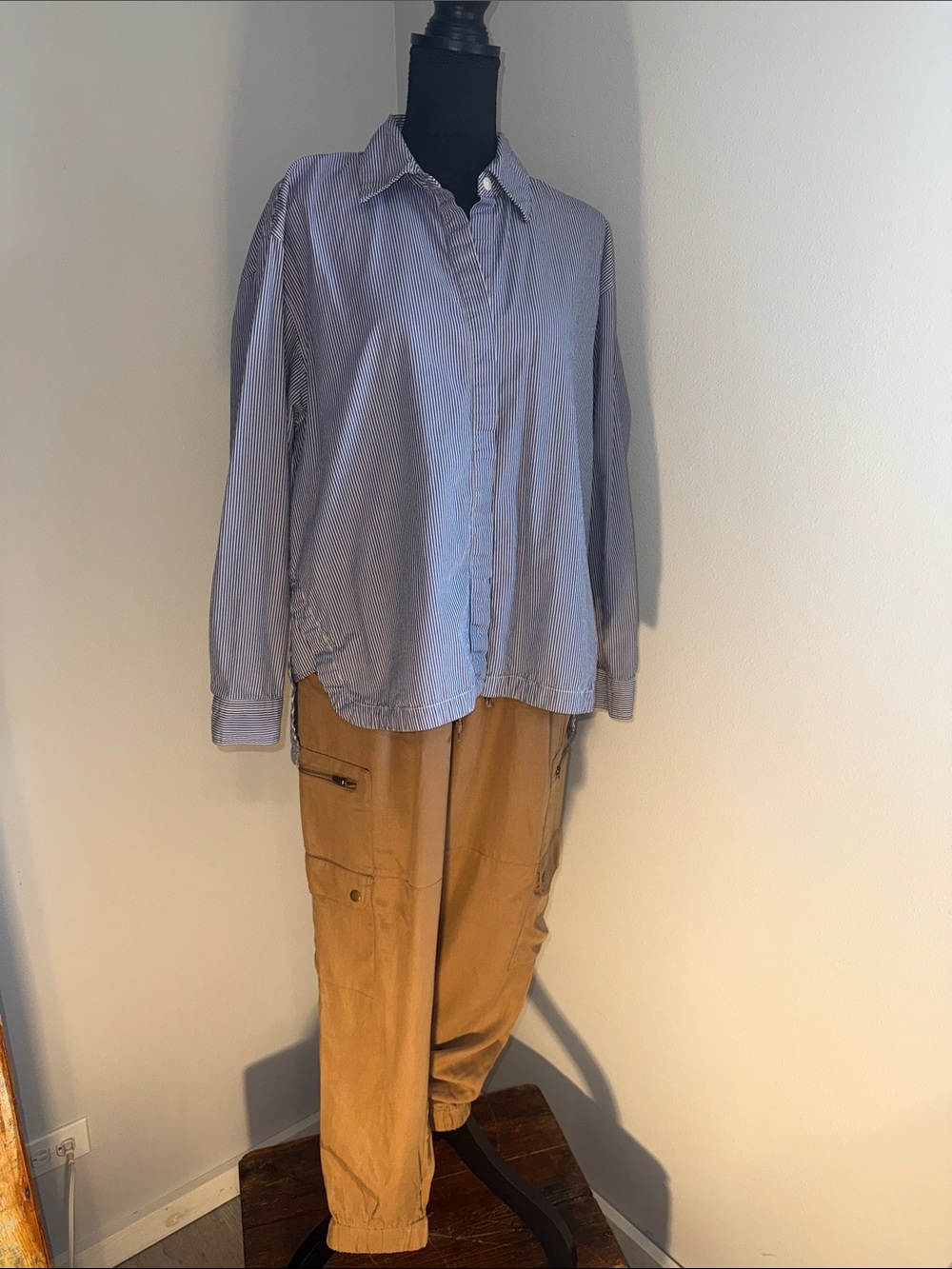 Brown Joggers with Relaxed Fit